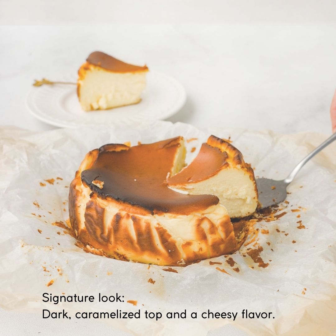 Basque Cheesecake in Madrid